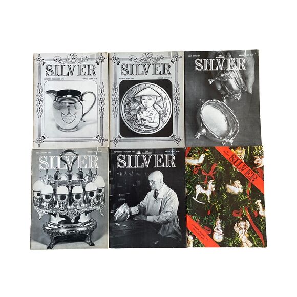 1973 Silver The Magazine; Complete Year (Set of 6) - Picture 2 of 2